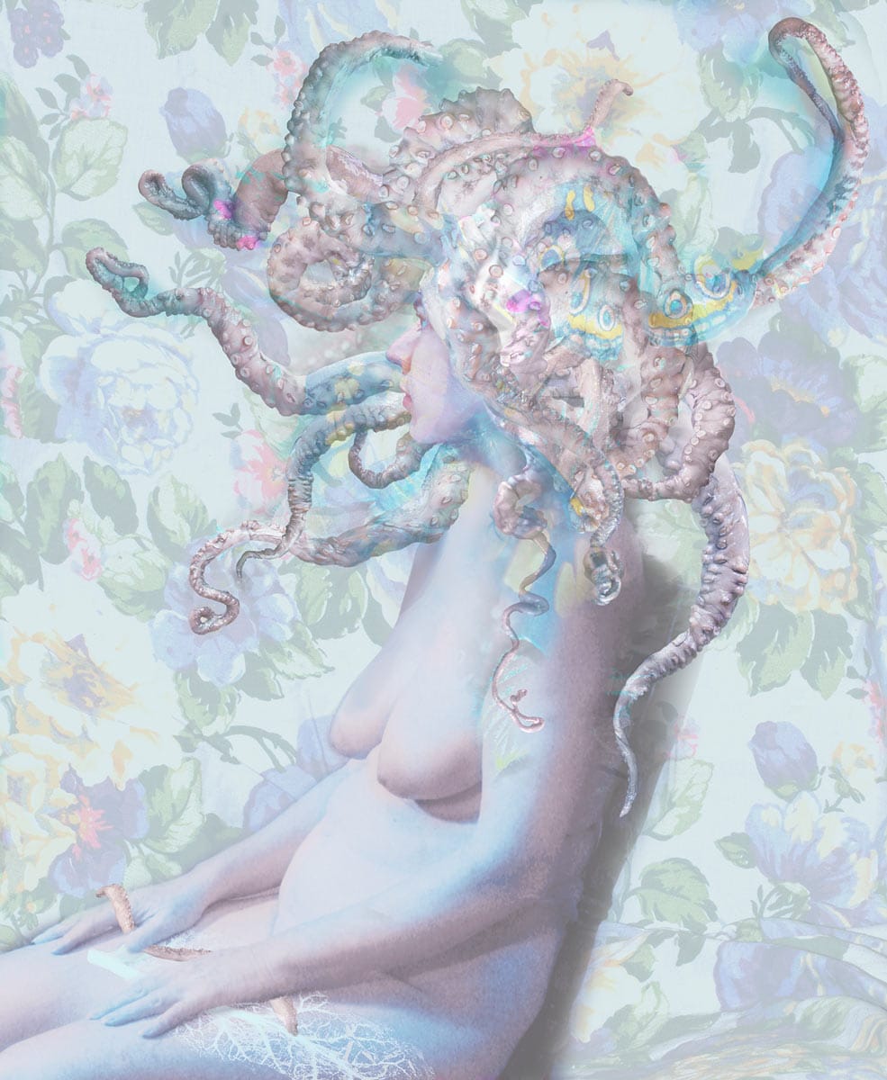 Octopus Woman (26" x 31")