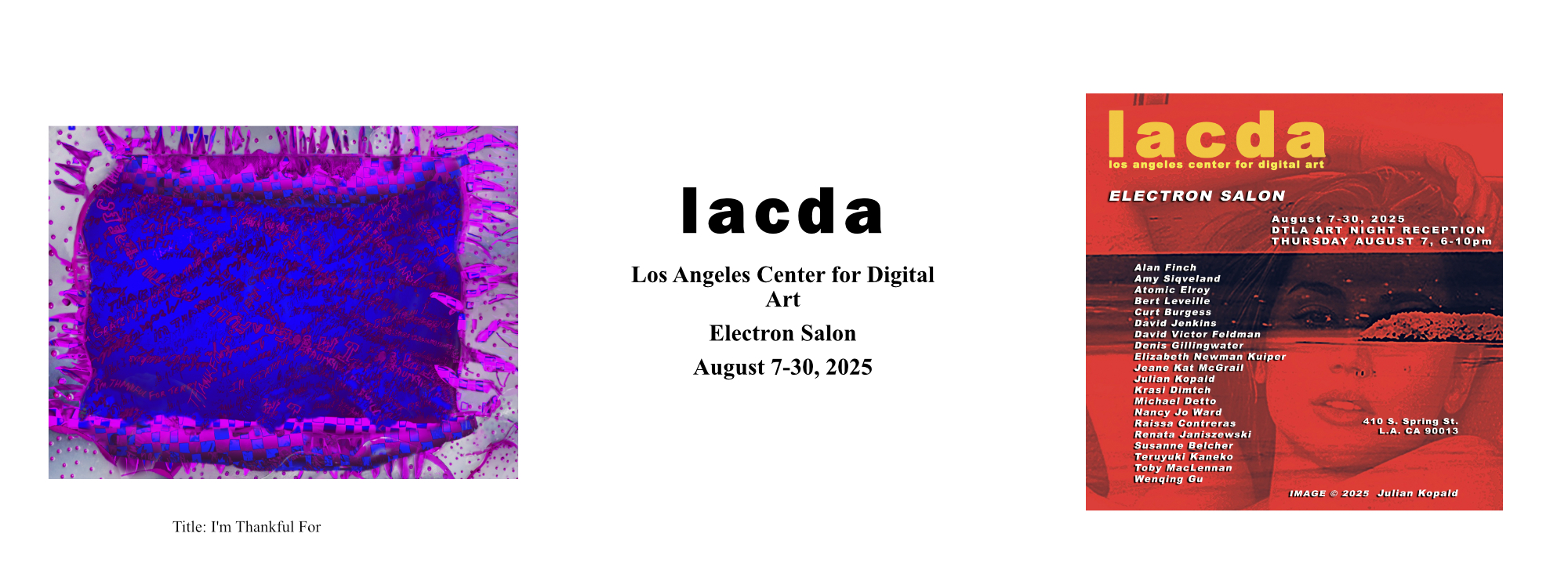 DECEMBER 2024 LACDA exhibit banner august 2025 LACDA exhibit banner